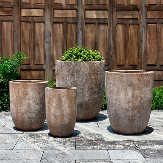Campania International (Set of 4) Dalat Planter - Terra Rustica - 316343-27404