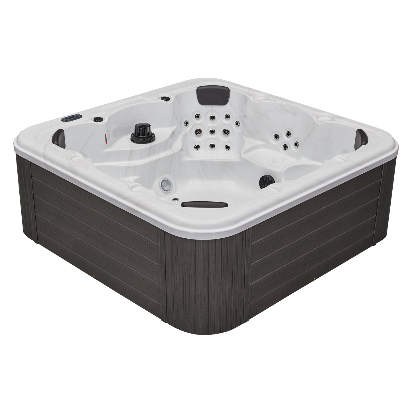 Luxury Spas Denali 7-person Hot Tub (WS-299 CG) - Cloud Gray