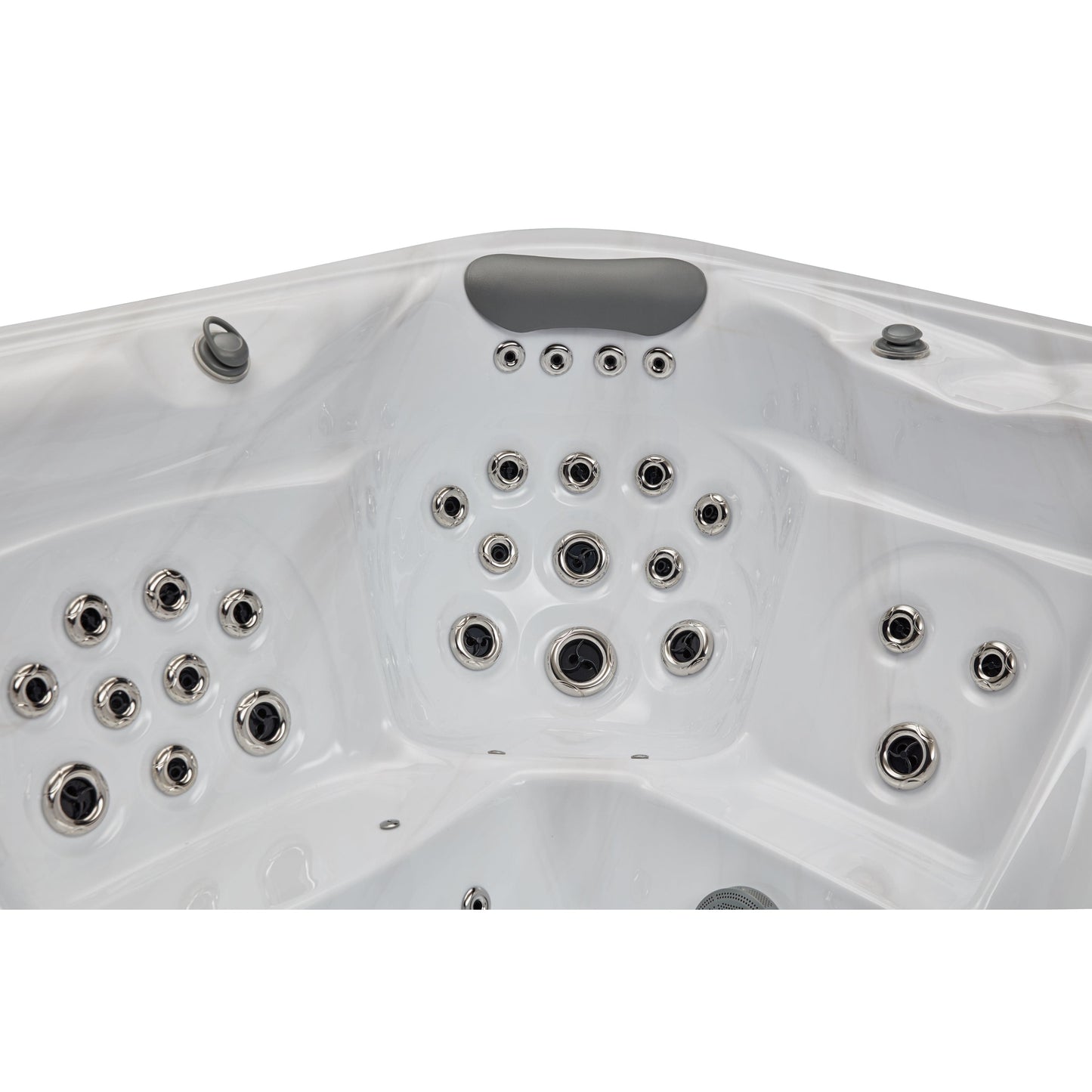 Luxury Spas Danika 5-Person Hot Tub (WS-591 CG) - Cloud Gray