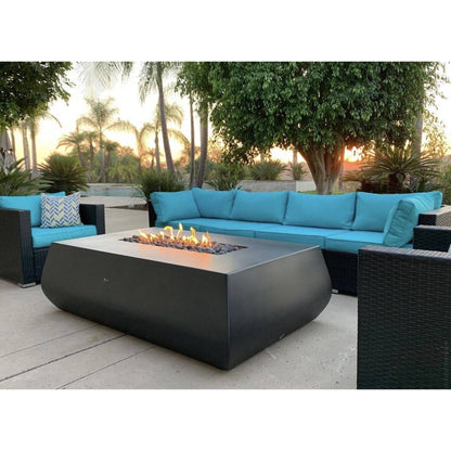 Archpot Belize Rectangle Fire Table - 64x40x16