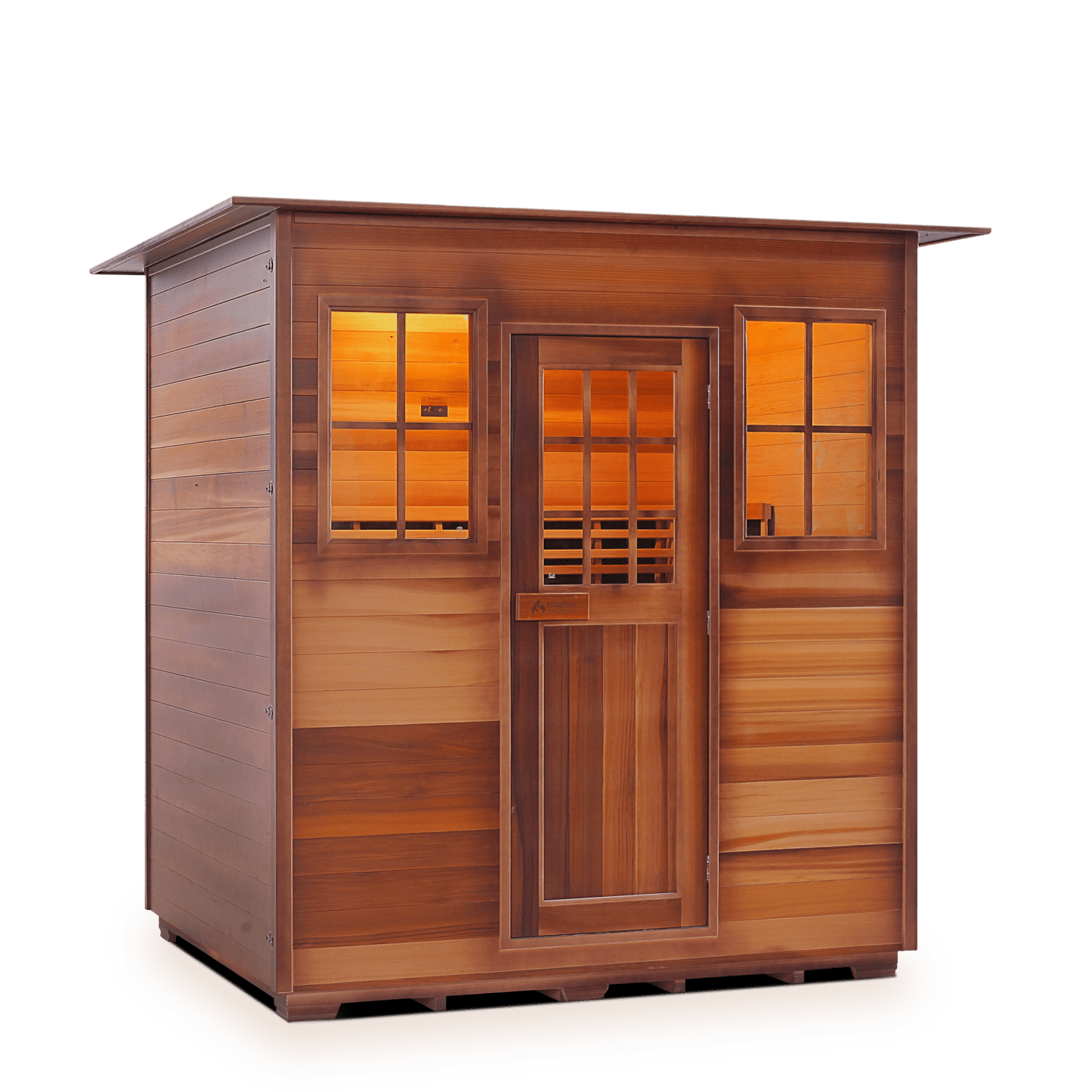 Enlighten Infrared/Traditional Sauna SAPPHIRE - 4 Indoor - 4 Person Sauna