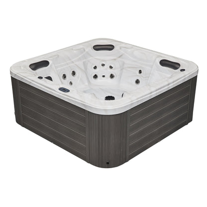 Luxury Spas Estes 5-person Hot Tub (WS-594-CG) - Cloud Gray