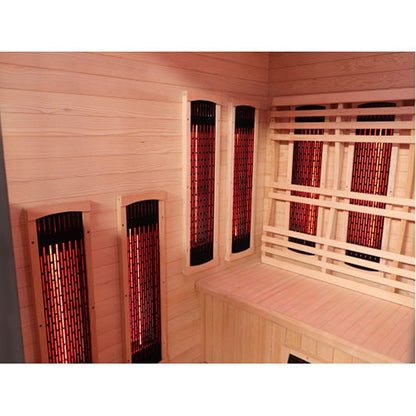 Sunray Pacific 4-Person Outdoor Infrared Sauna