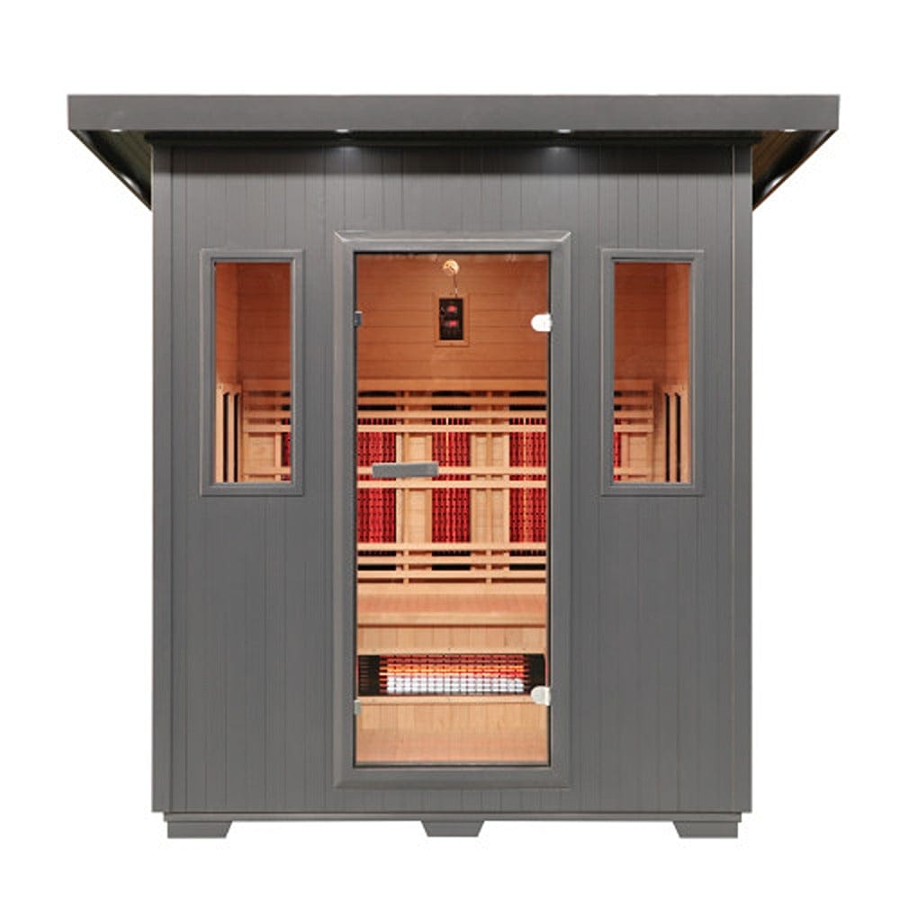 Sunray Pacific 4-Person Outdoor Infrared Sauna