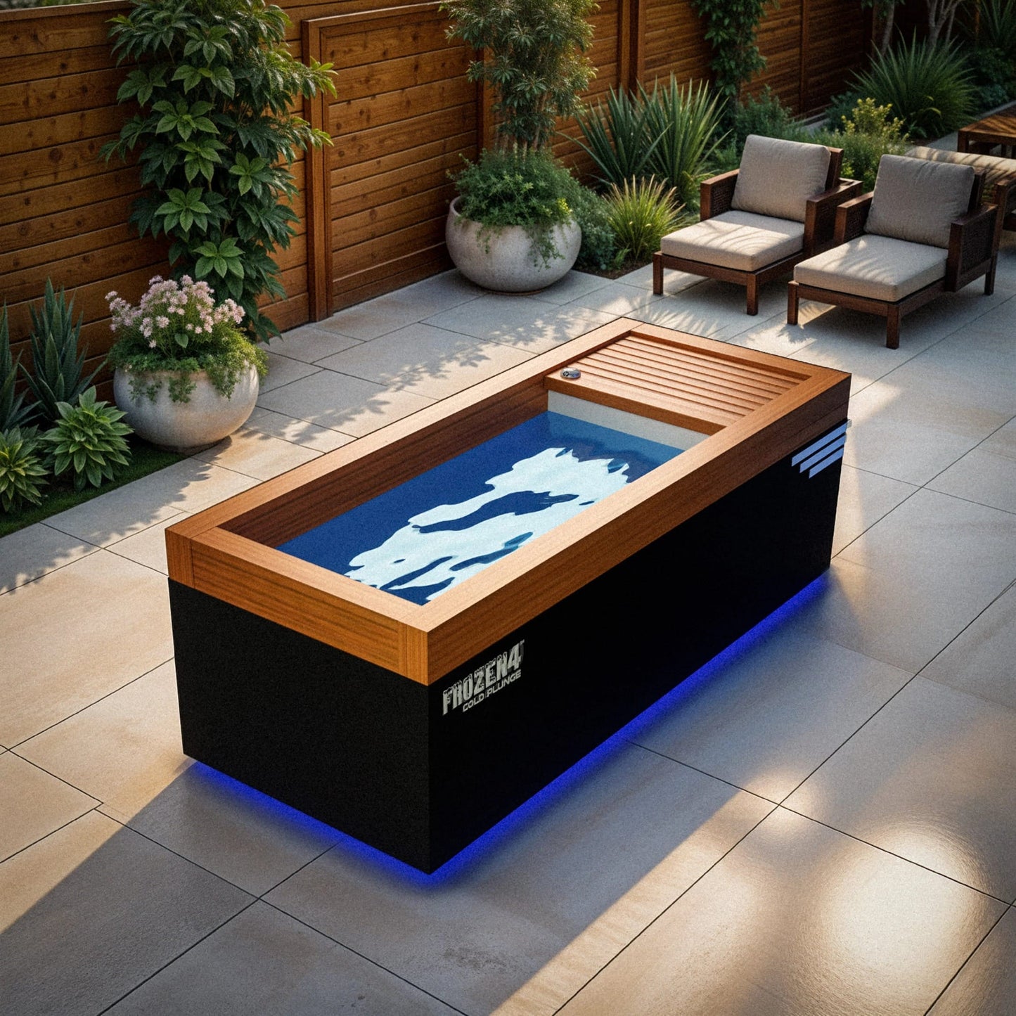 Medical Frozen 4™ Cold Plunge - X-Large Size Up to 6'6, 350 lbs