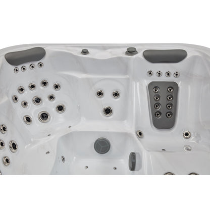 Luxury Spas Danika 5-Person Hot Tub (WS-591 CG) - Cloud Gray