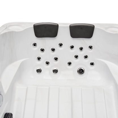 Luxury Spas Regal 4-person Hot Tub (WS-292-CG) - Cloud Gray