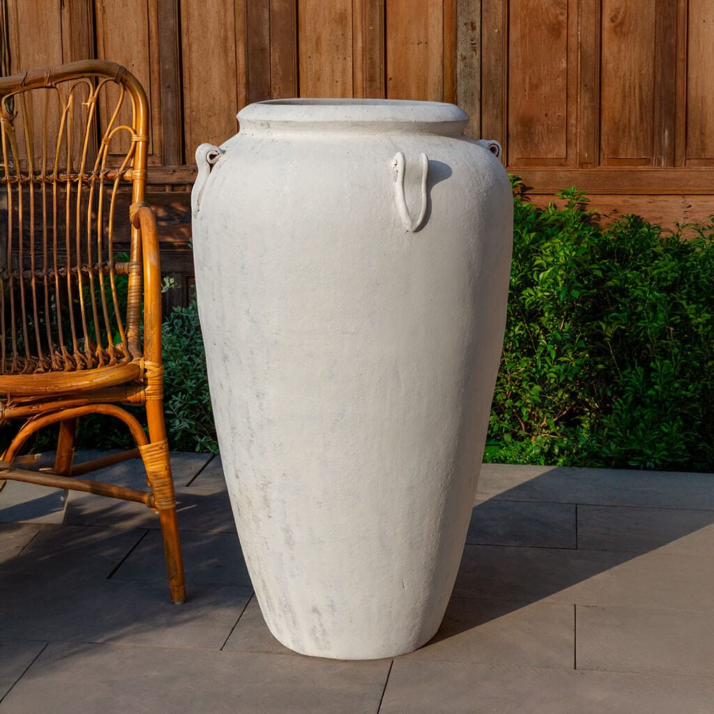 Campania International Paestum Jar - Whitewash - 5026-18401
