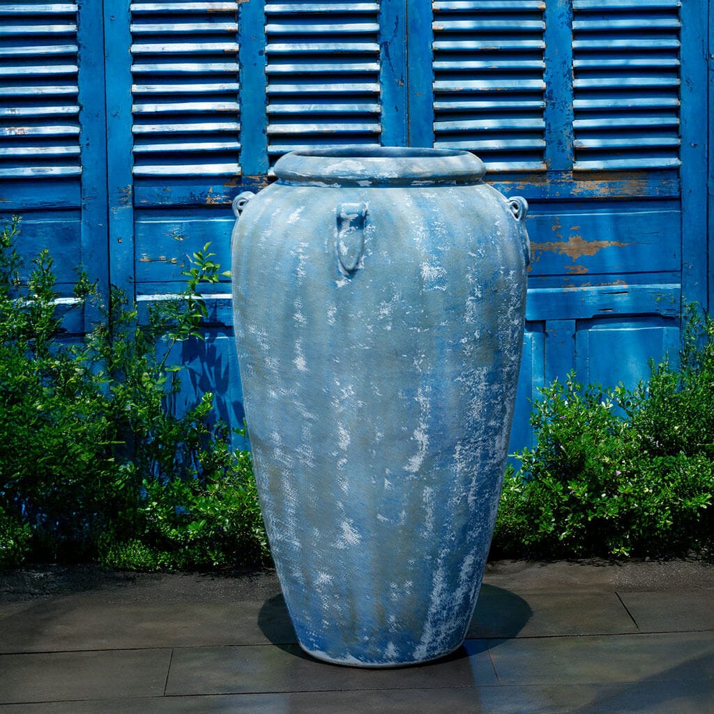Campania International Paestum Jar - Murano Cielo - 5026-27101