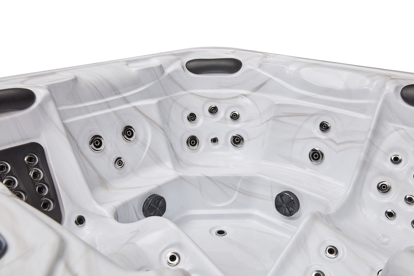 Estes 5-person Hot Tub (WS-594-CG) - Cloud Gray