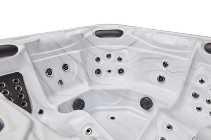 Estes 5-person Hot Tub (WS-594-CG) - Cloud Gray