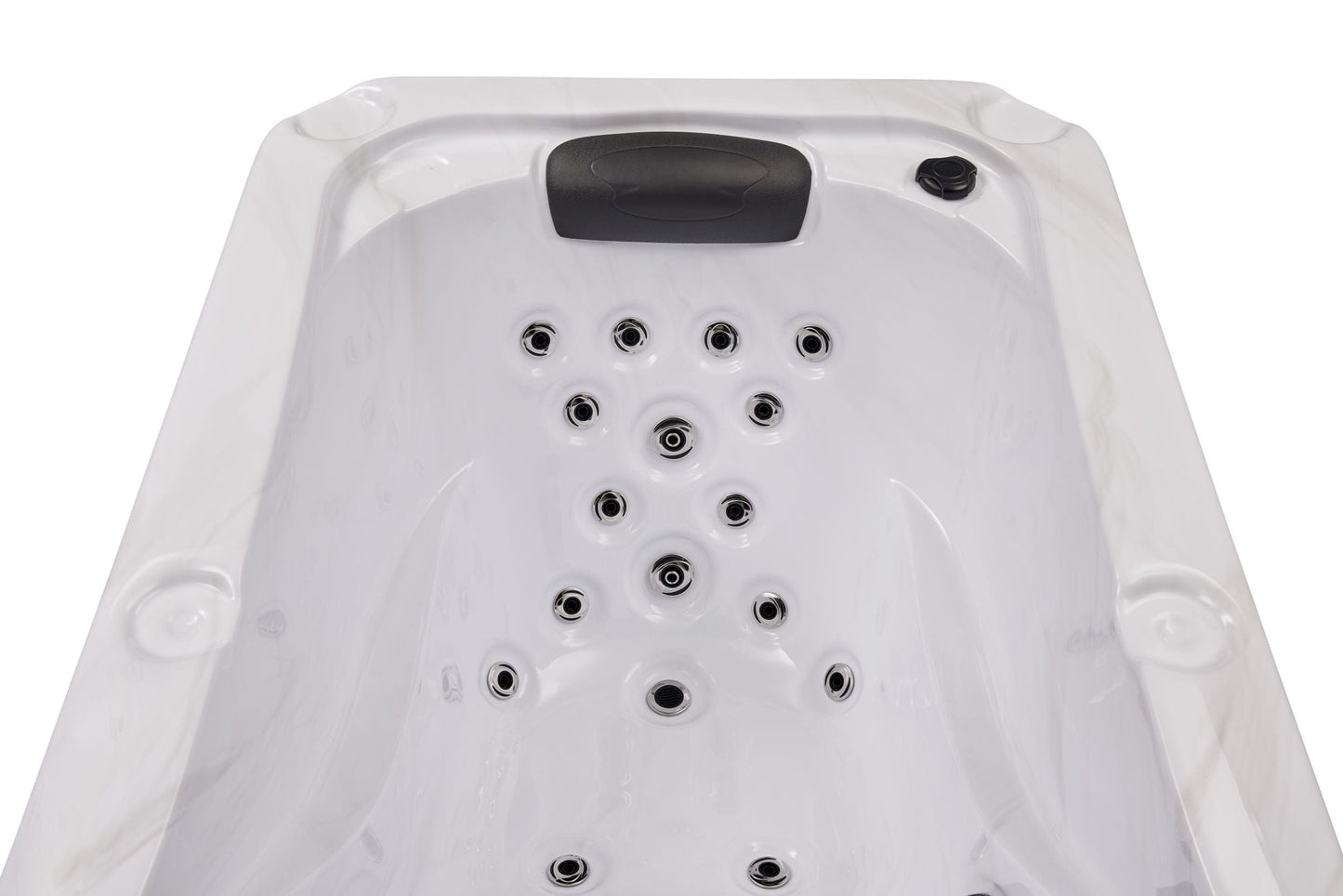 Luxury Spas Solo 1-Person Hot Tub (WS-599) - Cloud Gray