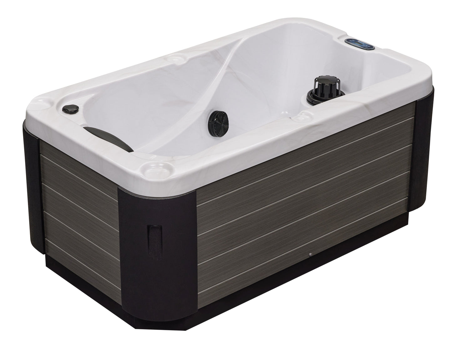 Luxury Spas Solo 1-Person Hot Tub (WS-599) - Cloud Gray