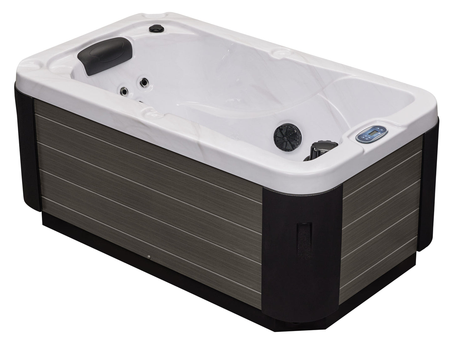 Luxury Spas Solo 1-Person Hot Tub (WS-599) - Cloud Gray