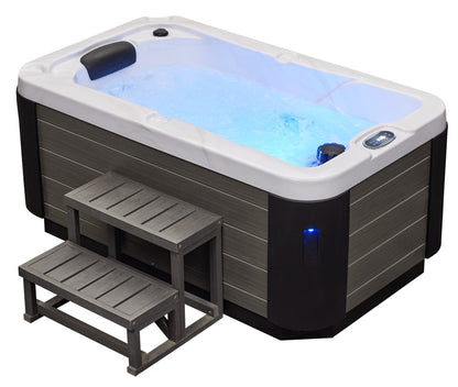 Luxury Spas Solo 1-Person Hot Tub (WS-599) - Cloud Gray