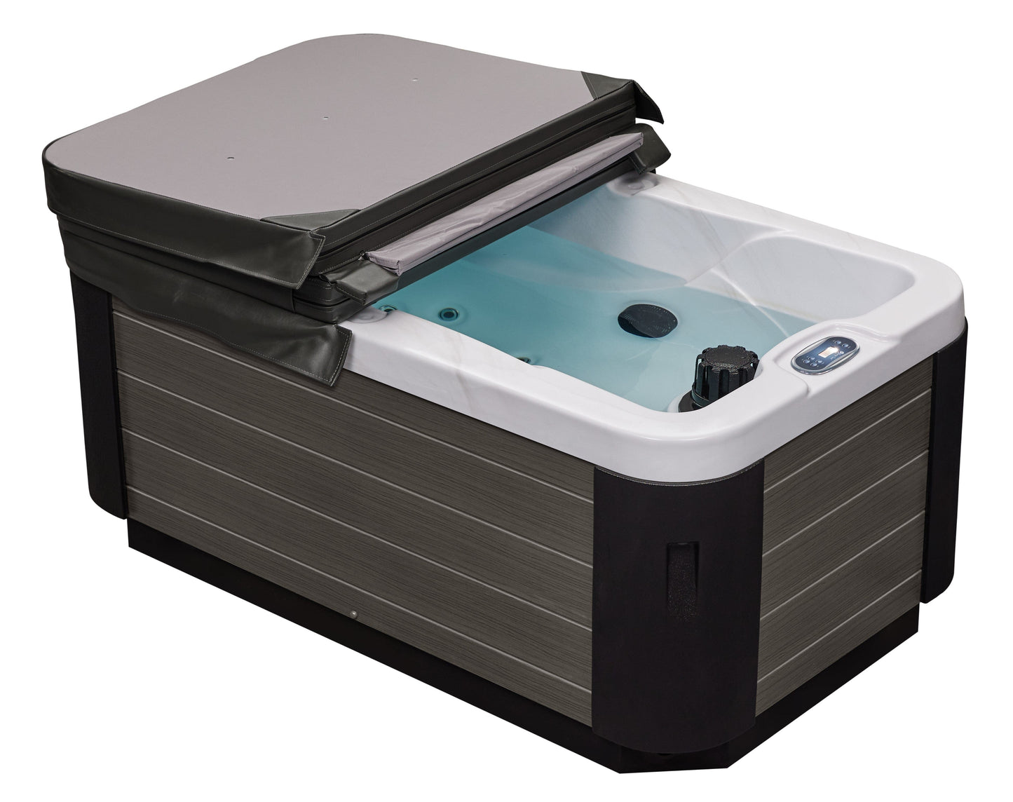 Luxury Spas Solo 1-Person Hot Tub (WS-599) - Cloud Gray