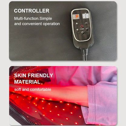 ZAQ Alya Red & Near-Infrared Light Therapy Blanket