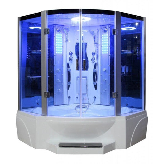 Mesa 608P 63" Combination Corner Steam Shower