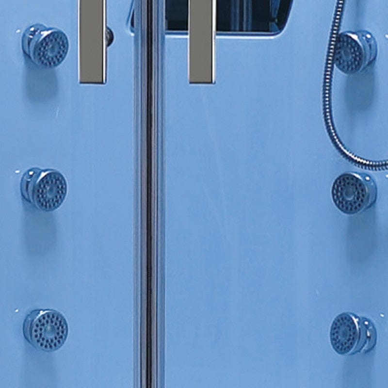 Mesa 609P 48" Combination Corner Steam Shower