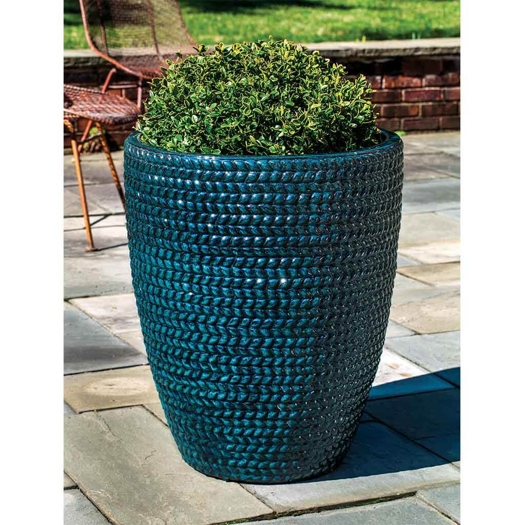 Campania International Sisal Weave Planter, Tall - 6230-13703