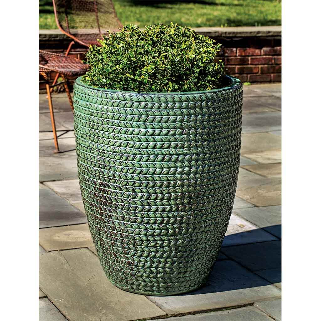 Campania International Sisal Weave Planter, Tall - 6230-2203