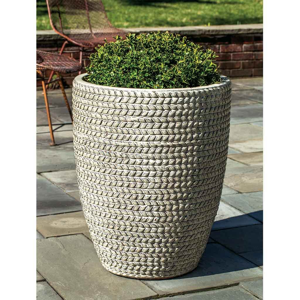 Campania International Sisal Weave Planter, Tall - 6230-5703