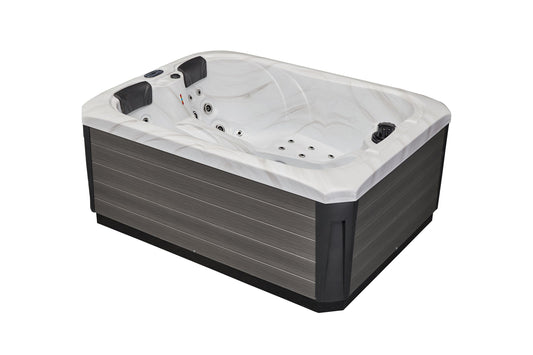 Largo 3-person Hot Tub (WS-696-CG) - Cloud Gray