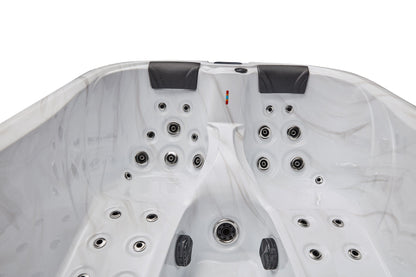 Largo 3-person Hot Tub (WS-696-CG) - Cloud Gray