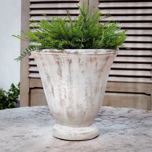 Campania International Caterine Urn - Whitewash - 7000-18401