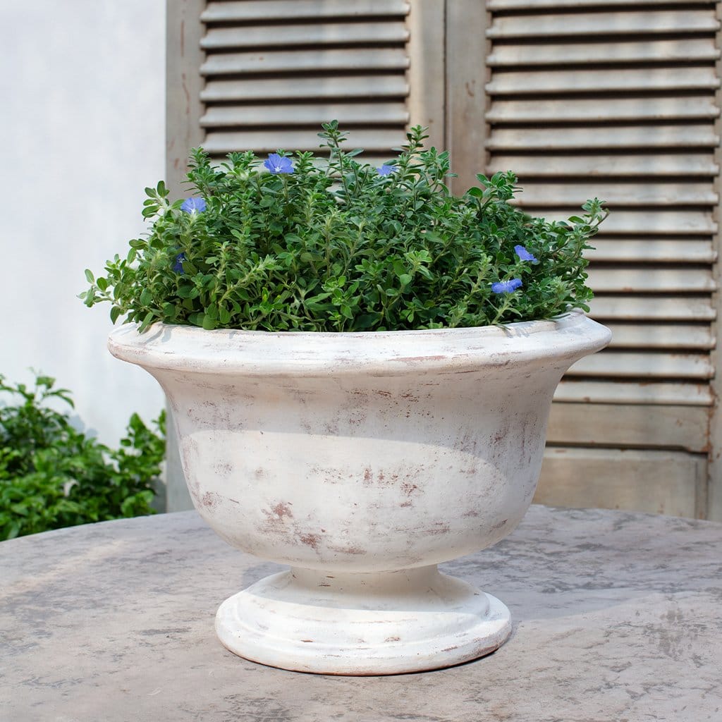 Campania International Margaux Urn - Whitewash - 7019-18401