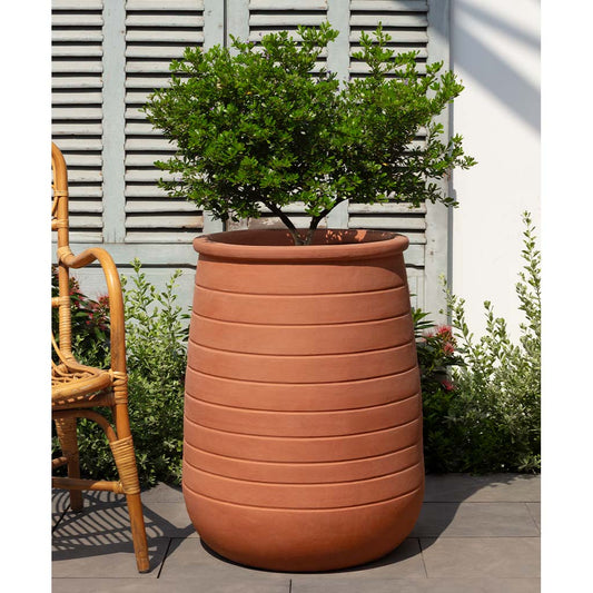 Campania International Ventoux Planter, Tall - Terra Cotta - 7038-2401