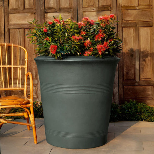 Campania International Las Palmeras Planter - Graphite - 7040-3500