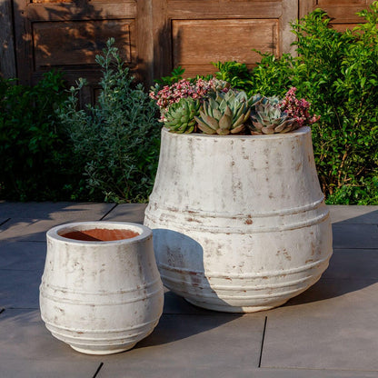 Campania International (Set of 2) Citron Planter - Whitewash - 7042b-18402