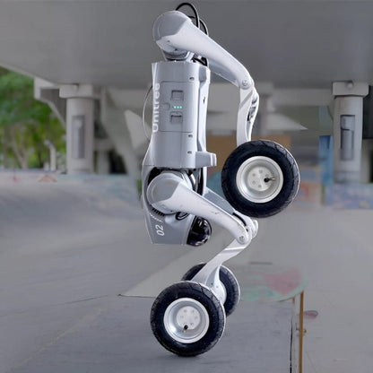 Unitree Go2-W ENT U2 - AI Quadruped Robot Dog with Wheels