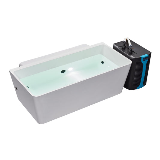 Luxury Spas Cold Plunge I Pro Therapy Tub - White