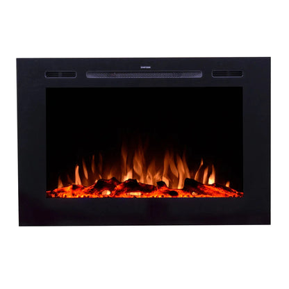 Forte 40" Recessed Electric Fireplace