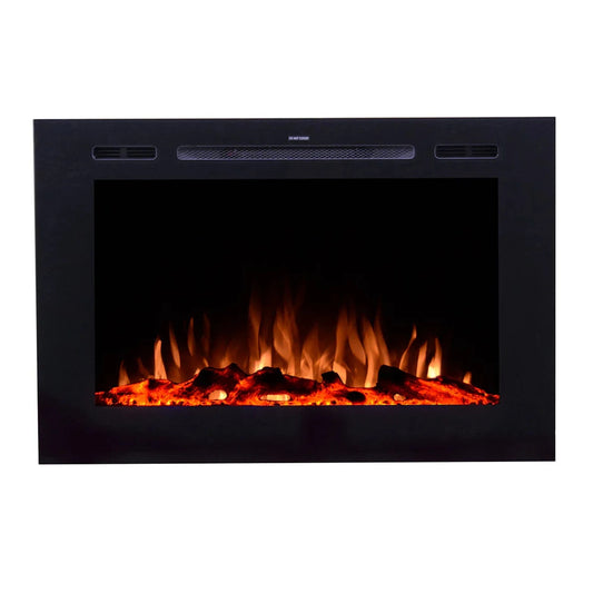 Forte 40" Recessed Electric Fireplace