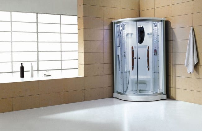 Mesa 801A 42" Freestanding Corner Steam Shower