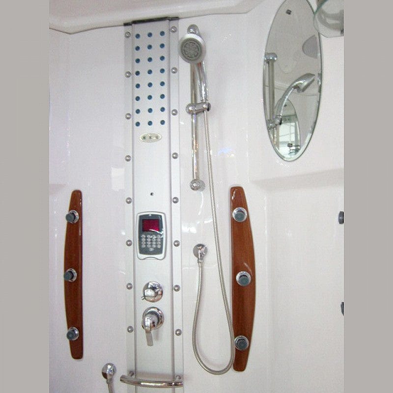 Mesa 803A 54" Rectangular Free Standing Walk In Steam Shower