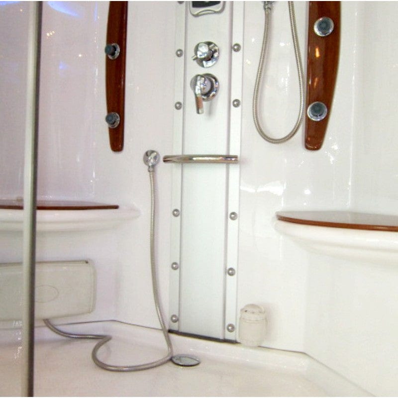 Mesa 803A 54" Rectangular Free Standing Walk In Steam Shower