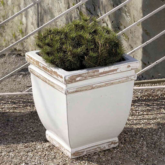 Campania International Square Rolled Rim Planter - 8100-0103