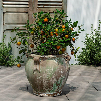 Campania International Round Handle Planter - Murano Fresco - 8102-27201