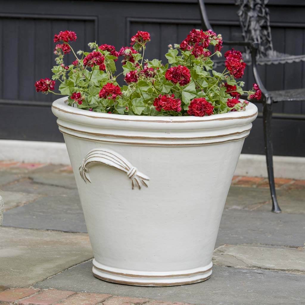 Campania International Fluted Handle Planter - 8118-0103