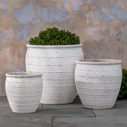 Campania International (Set of 3) Menorca Planter - Vanilla Bean - 8427-26903