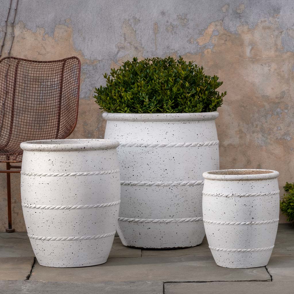 Campania International (Set of 3) Formentera Planter - Vanilla Bean - 8428-26903