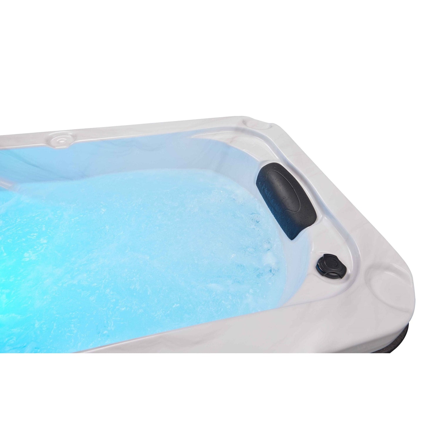 Luxury Spas Solo 1-Person Hot Tub (WS-599) - Cloud Gray