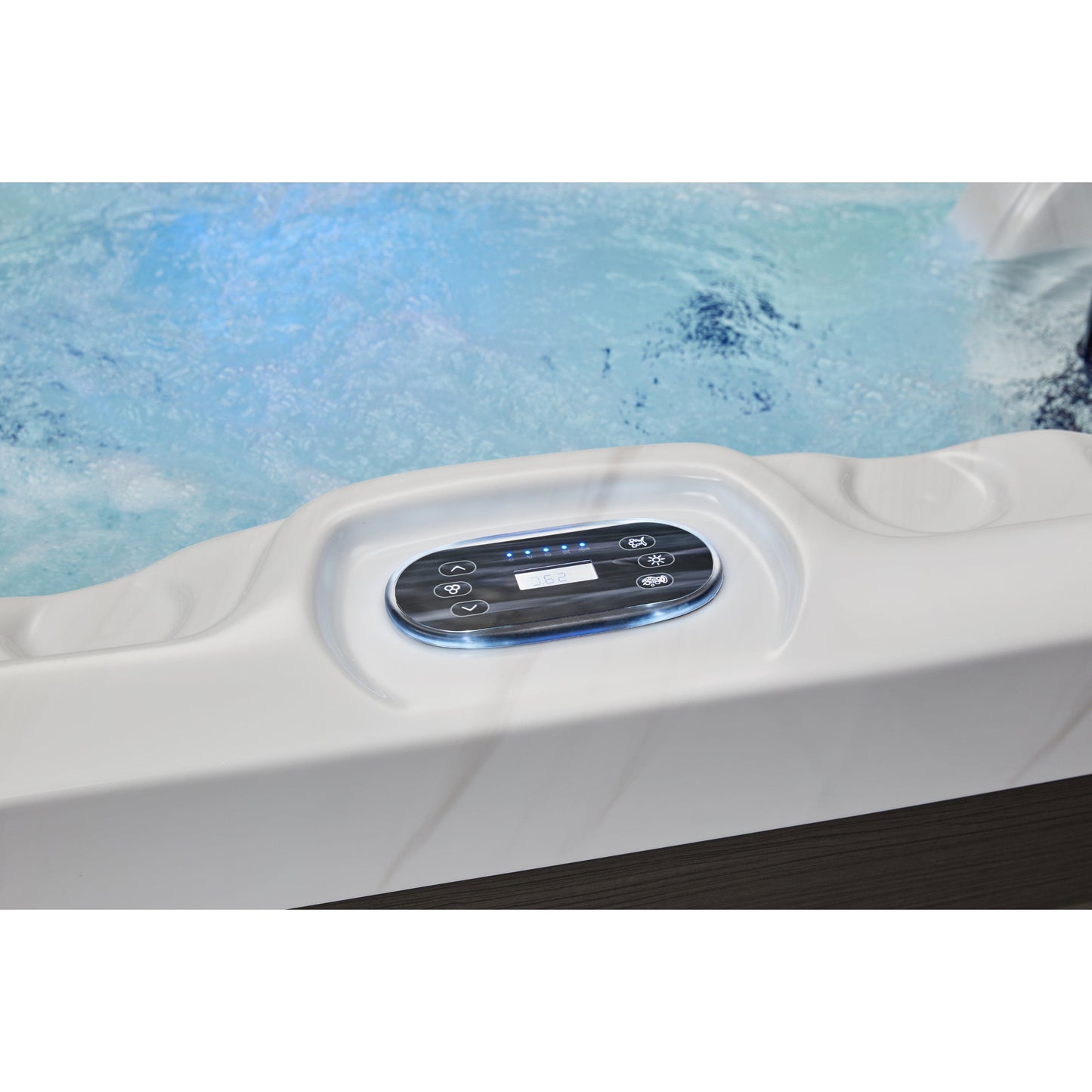 Luxury Spas Savannah 6-person Hot Tub (WS-692 CG) - Cloud Gray