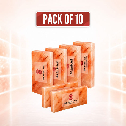 Himalayan Pink Salt Tiles (8x4x1) Set of 10 DIY Projects