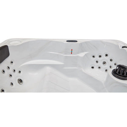 Luxury Spas Regal 4-person Hot Tub (WS-292-CG) - Cloud Gray