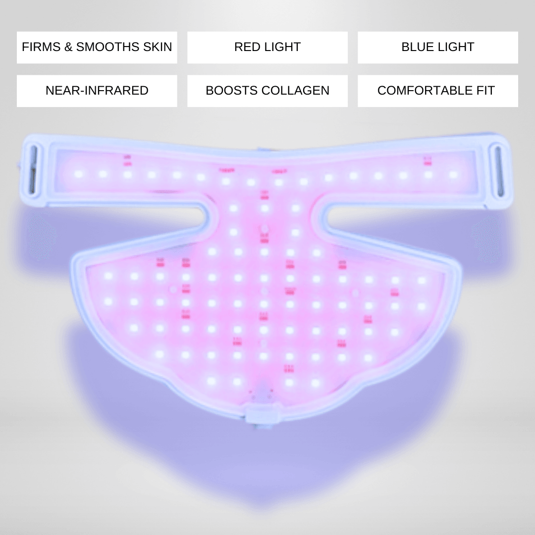 ZAQ Noor 2.0 LED Light Therapy Neck & Chest Mask